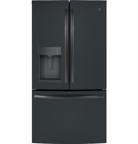 GFD28GELDS GE 27.8 cu. ft. French Door Refrigerator - 36 Inch Black Slate-1