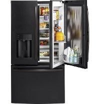 GFD28GELDS GE 27.8 cu. ft. French Door Refrigerator - 36 Inch Black Slate-2