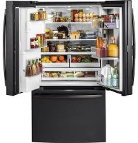 GFD28GELDS GE 27.8 cu. ft. French Door Refrigerator - 36 Inch Black Slate-3