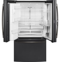 GFD28GELDS GE 27.8 cu. ft. French Door Refrigerator - 36 Inch Black Slate-4