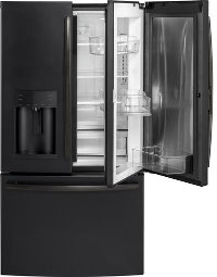 GFD28GELDS GE 27.8 cu. ft. French Door Refrigerator - 36 Inch Black Slate-6