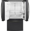 GFD28GELDS GE French Door Refrigerator - 36 Inch Black Slate-4