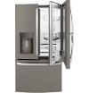 GFD28GMLES GE 27.8 cu. ft. French Door Refrigerator - 36 Inch Slate-4