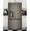 GFD28GMLES GE 27.8 cu. ft. French Door Refrigerator - 36 Inch Slate-7