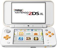 2DS JAN S OAAB New Nintendo 2DS XL - White and Orange