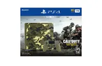 PS4 SCE 302200 PlayStation 4 Limited Edition 1TB Call of Duty:WWII Bundle - Camo