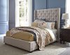 Classic Sand Queen Upholstered Bed - Vinings