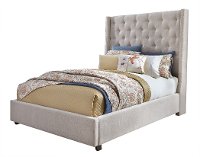 Classic Sand Queen Upholstered Bed - Vinings-2