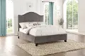 Dalmore Classic Gray King Upholstered Bed