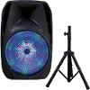 IQ-4415DJBT Supersonic IQ Portable Bluetooth DJ Speaker with Stand
