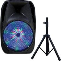 IQ-4415DJBT Supersonic IQ Portable Bluetooth DJ Speaker with Stand