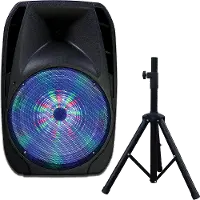 IQ-4415DJBT Supersonic IQ Portable Bluetooth DJ Speaker with Stand