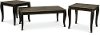 Charcoal Brown 3 Piece Coffee Table Set - Vintelli-2