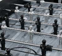 Gray Foosball Table Shadow-2
