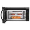 WMH53521HB Whirlpool 2.1 cu. ft. Over the Range Microwave with Steam Cooking - Black-2