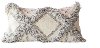 Wool Fringed Kilim Rectangular Throw Pillow