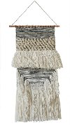 Cotton and Wool Hand-Woven Wall Hanging