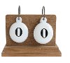 Clearance Wood and Metal Perpetual Calendar
