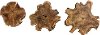 20 Inch Kalani Natural Teak Wood Wall Plaque