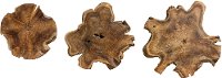 12 Inch Kalani Natural Teak Wood Wall Plaque