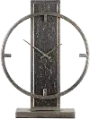 Antique Silver Champagne Modern Table Top Clock