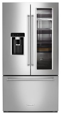 KRFC804GPS KitchenAid French Door Refrigerator - 36 Inch Stainless Steel
