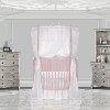 Blush Pink Posh Circular Crib - Sophia