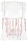Blush Pink Posh Circular Crib - Sophia-2