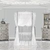 Silver Pearl Posh Circular Crib - Sophia