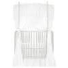 Silver Pearl Posh Circular Crib - Sophia-3
