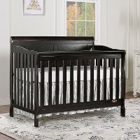 Charcoal 5 in 1 Convertible Crib - Ashton