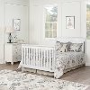 White 5 in 1 Convertible Crib - Ashton-3