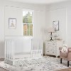 White 5 in 1 Convertible Crib - Ashton-4