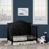 Black 5 in 1 Convertible Crib - Kaylin