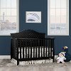 Black 5 in 1 Convertible Crib - Kaylin-5