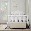 White 5 in 1 Convertible Crib - Kaylin-2
