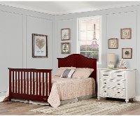 Cherry 5 in 1 Convertible Crib - Ella-2