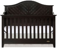 Charcoal 5 in 1 Convertible Crib - Ella-2