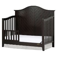 Charcoal 5 in 1 Convertible Crib - Ella-5