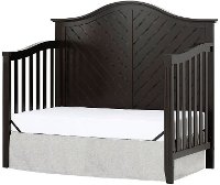 Charcoal 5 in 1 Convertible Crib - Ella-6
