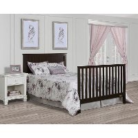 Mocha Convertible 5-in-1 Crib - Alexa-3