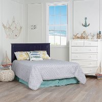 Navy Convertible 5-in-1 Crib - Alexa-2