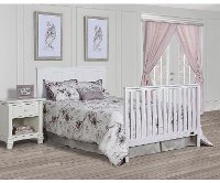 White Convertible 5-in-1 Crib - Alexa-2