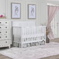 White Convertible 5-in-1 Crib - Alexa-3