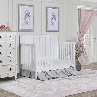 White Convertible 5-in-1 Crib - Alexa-4