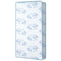 White and Blue Crib and Toddler Bed Mattress - Sweet Dreams-2