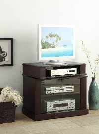 08699 Swivel Top Cherry Brown TV Stand (32 Inch) - Maren