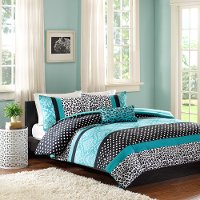 Chloe Teal Twin-Twin XL 3 Piece Bedding Collection