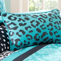Chloe Teal Twin-Twin XL 3 Piece Bedding Collection-4