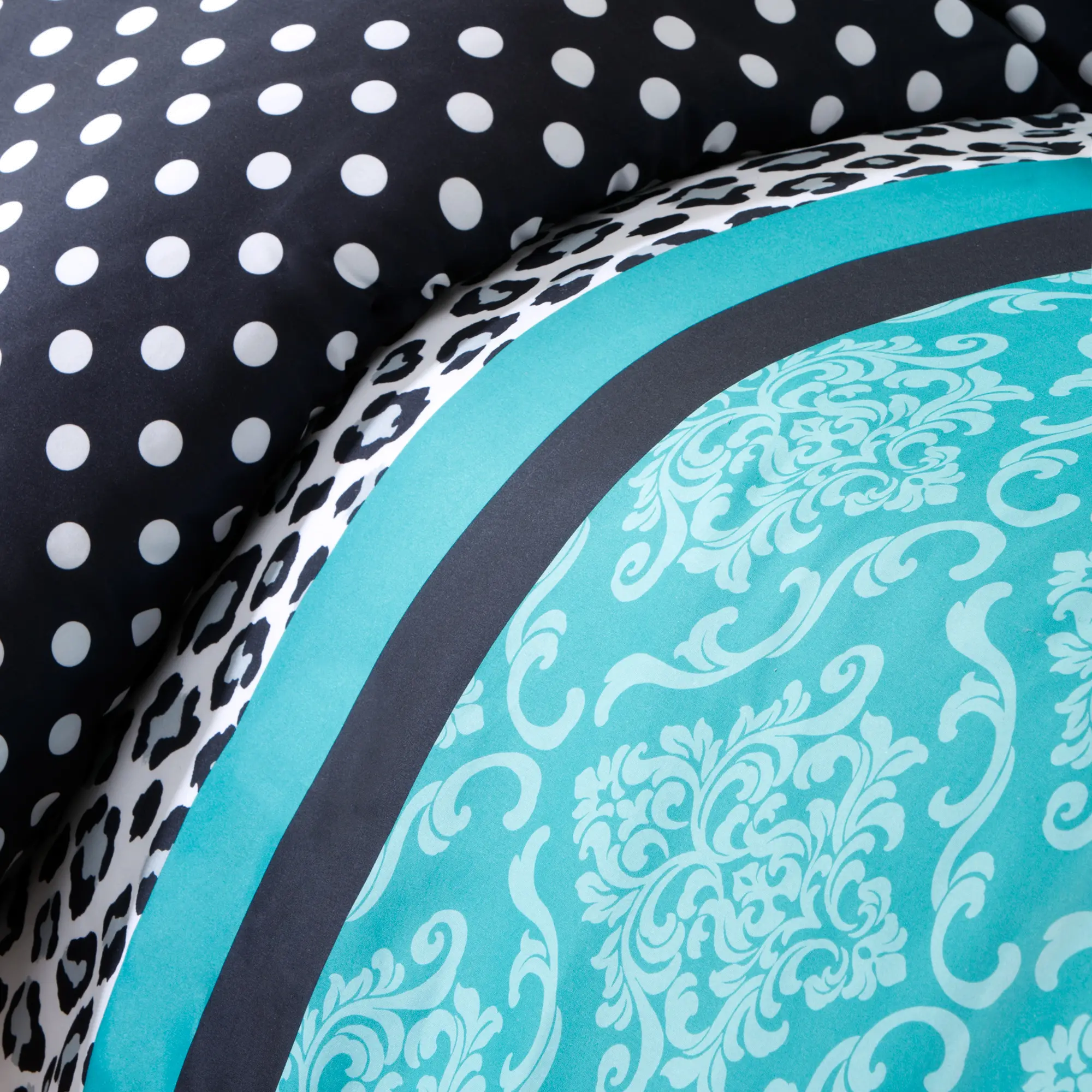 Chloe Teal Twin-Twin XL 3 Piece Bedding Collection-5